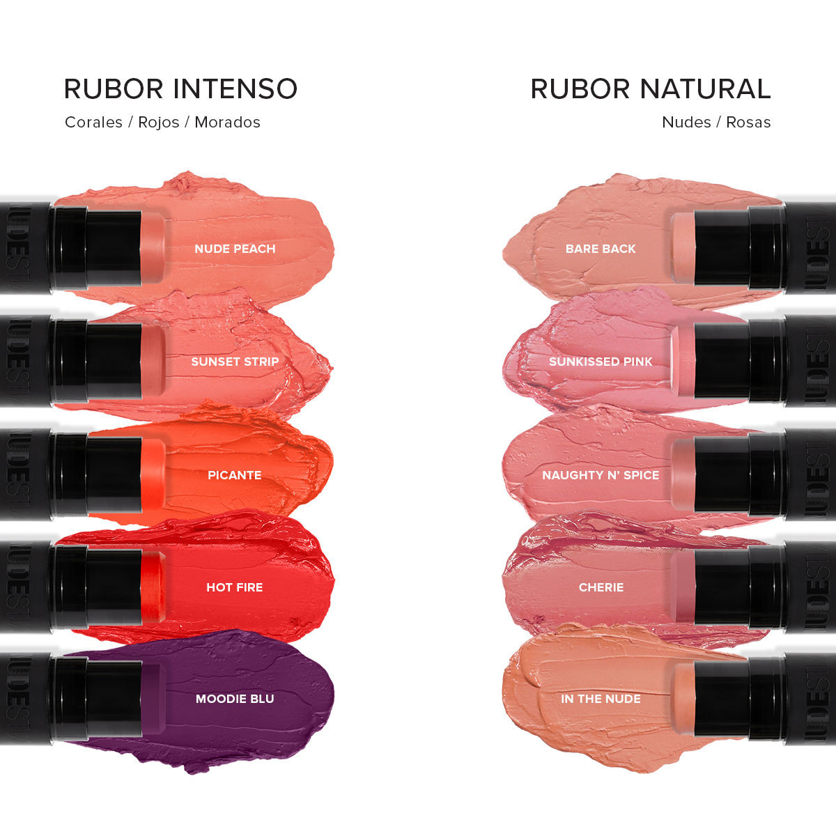 NUDIES MATTE BLUSH & BRONZE (RUBOR Y BRONCEADOR EN BARRA)